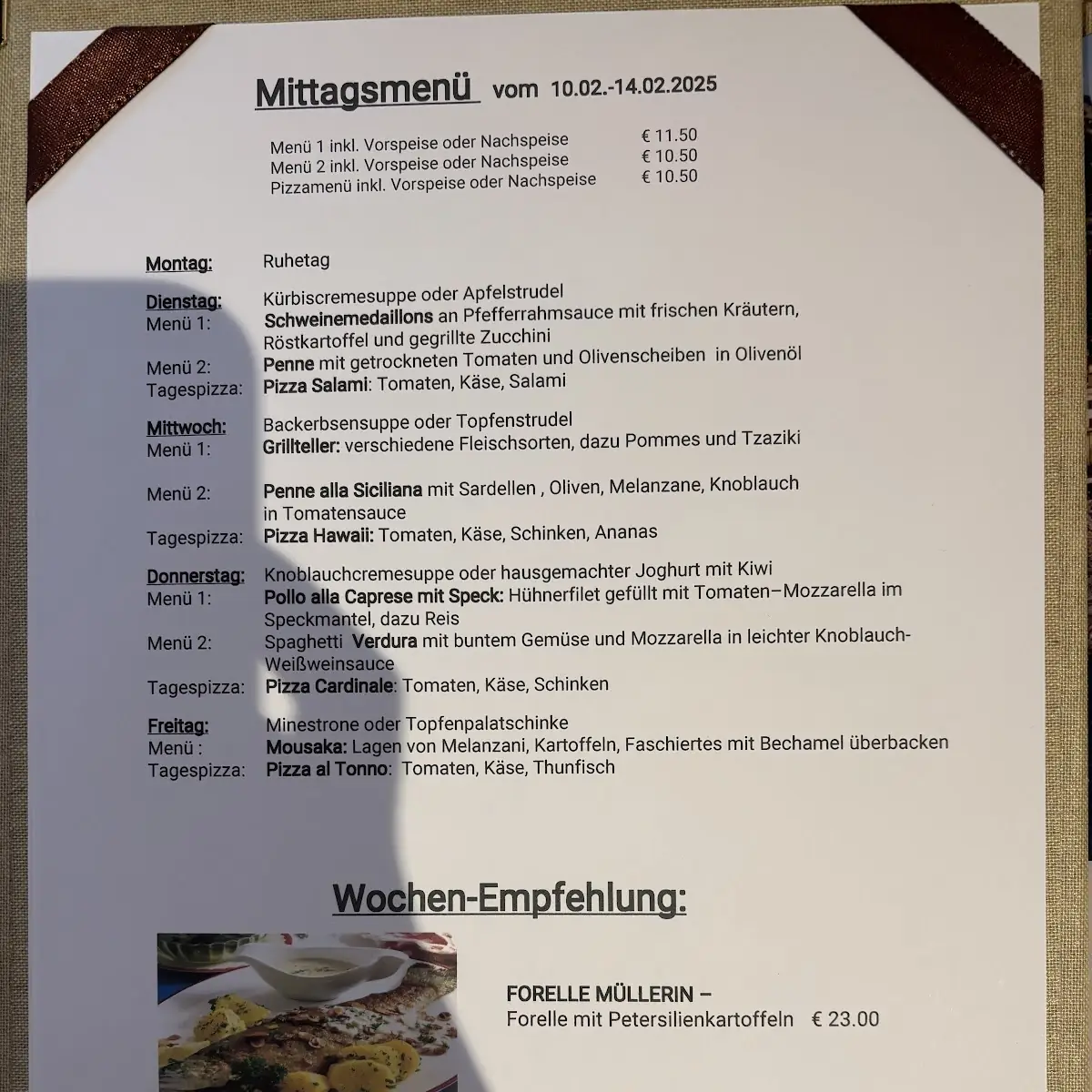 Speisekarte photo 2
