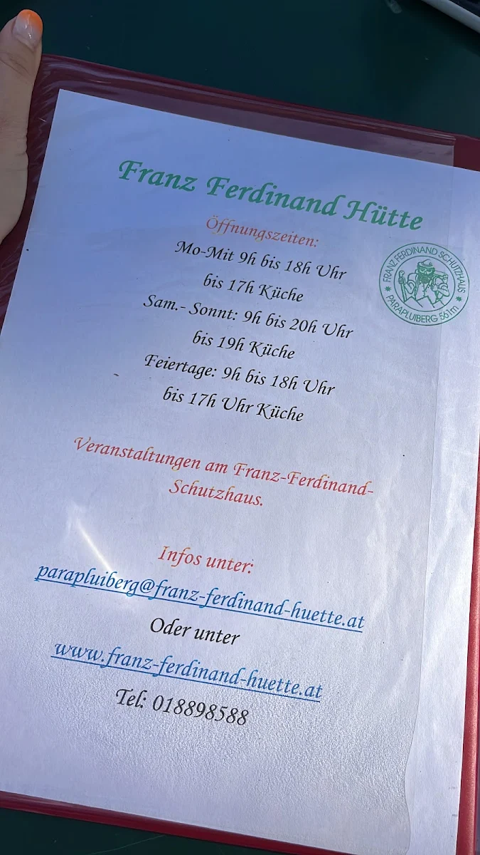 Speisekarte photo 1