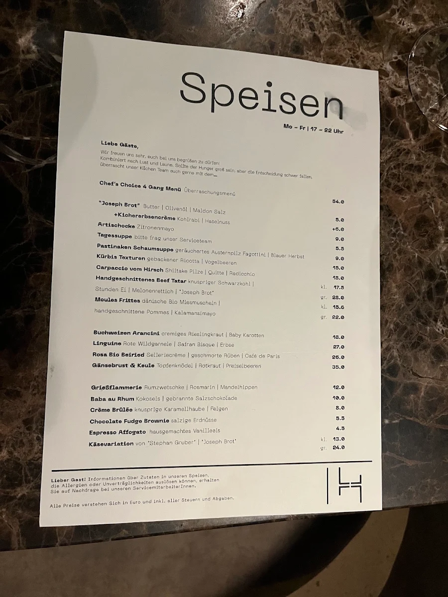 Speisekarte photo 6