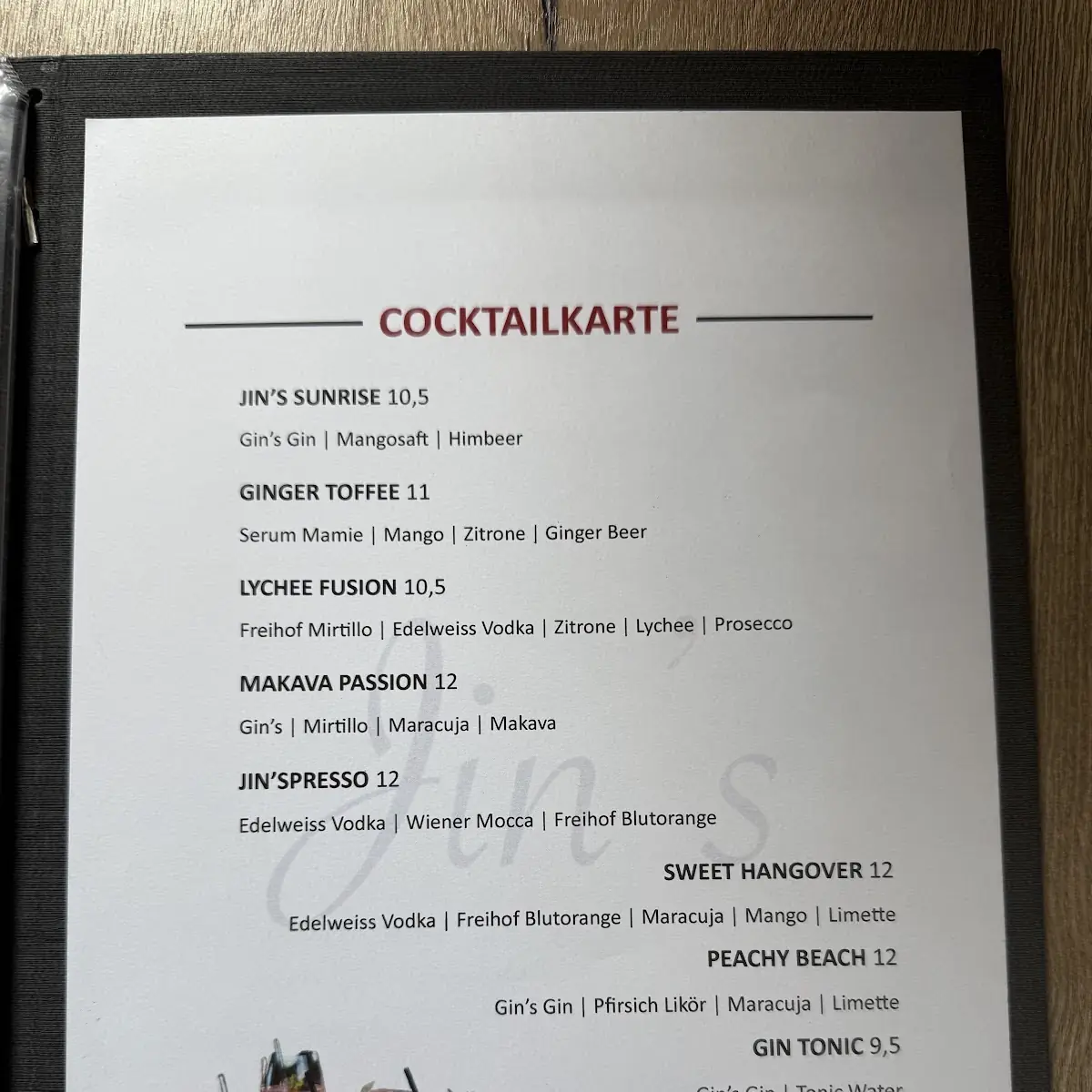 Speisekarte photo 10