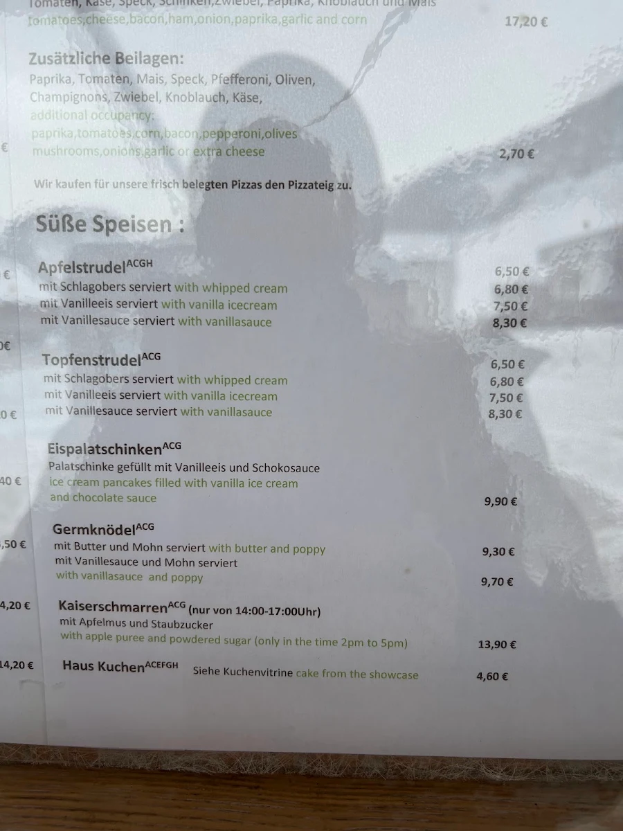 Speisekarte photo 1