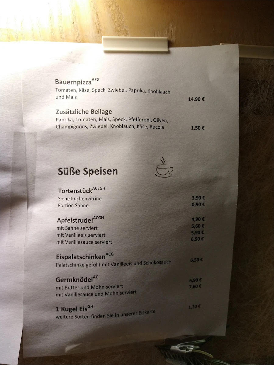Speisekarte photo 5