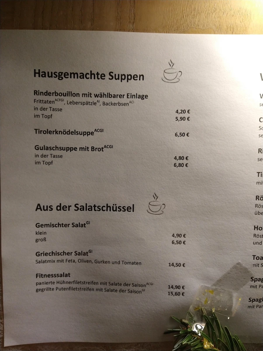 Speisekarte photo 6