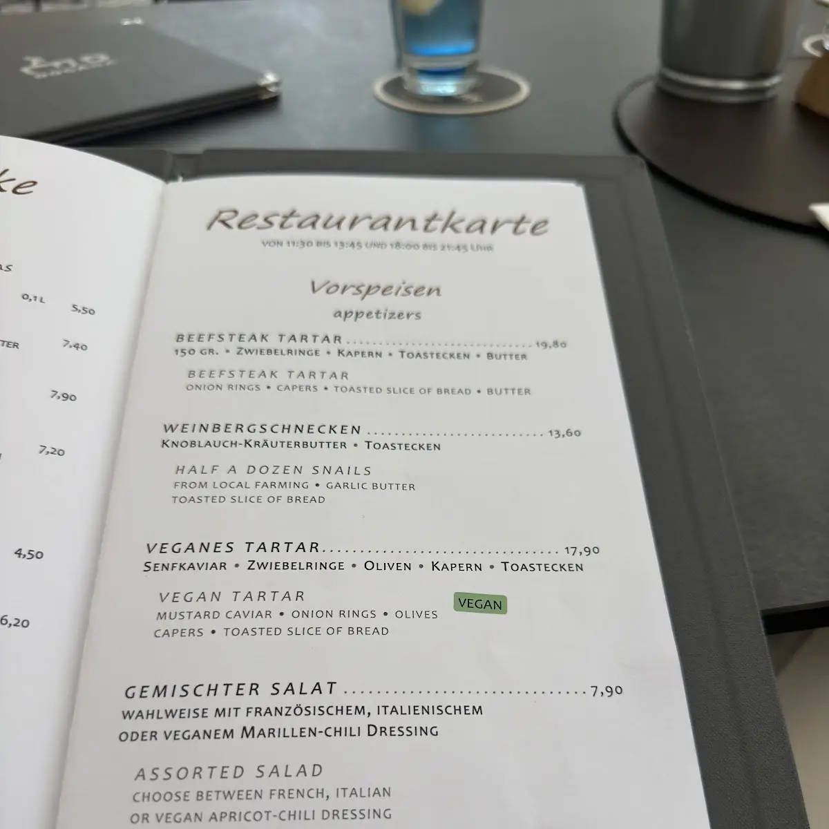 Speisekarte photo 2
