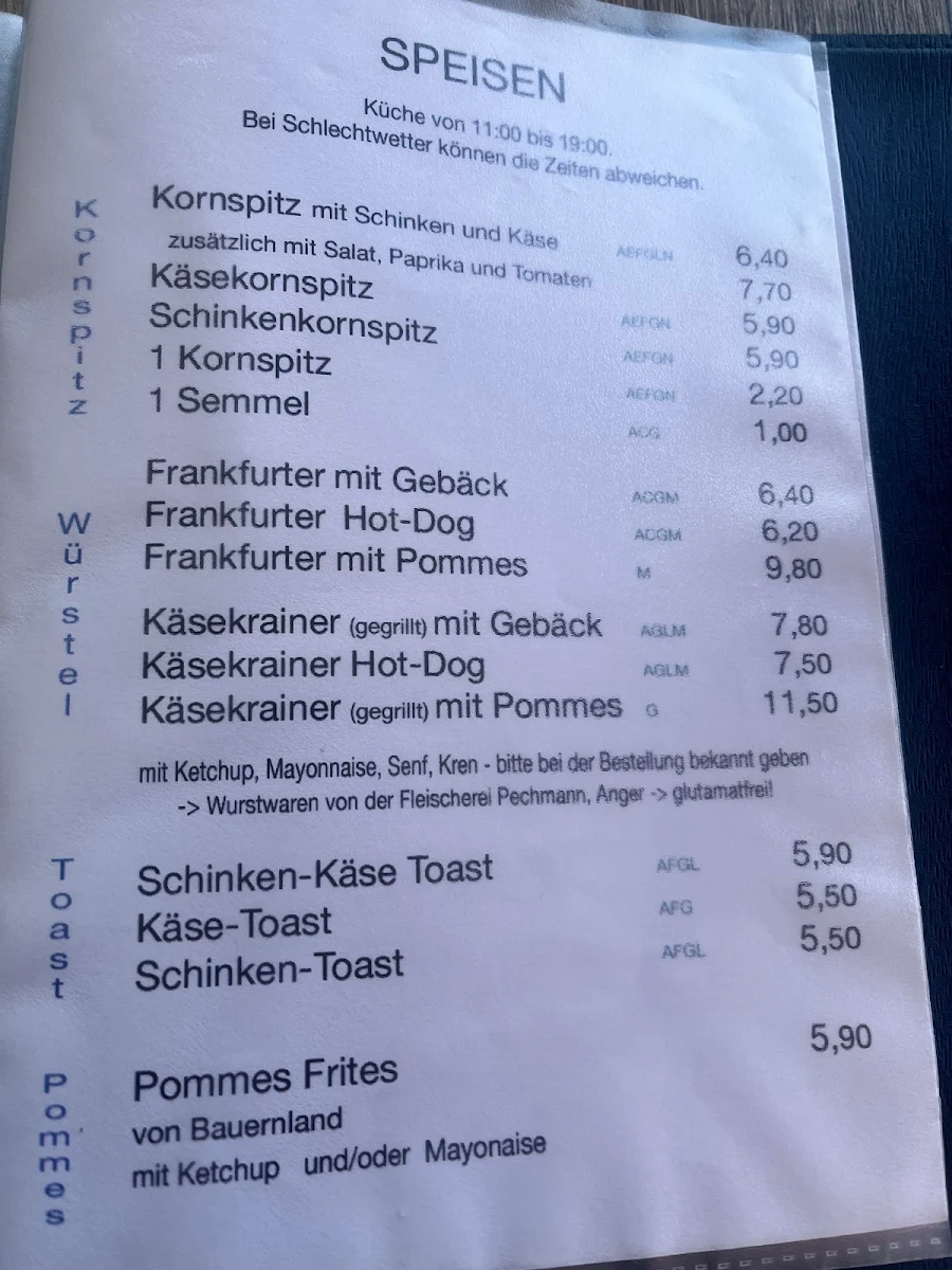 Speisekarte photo 1