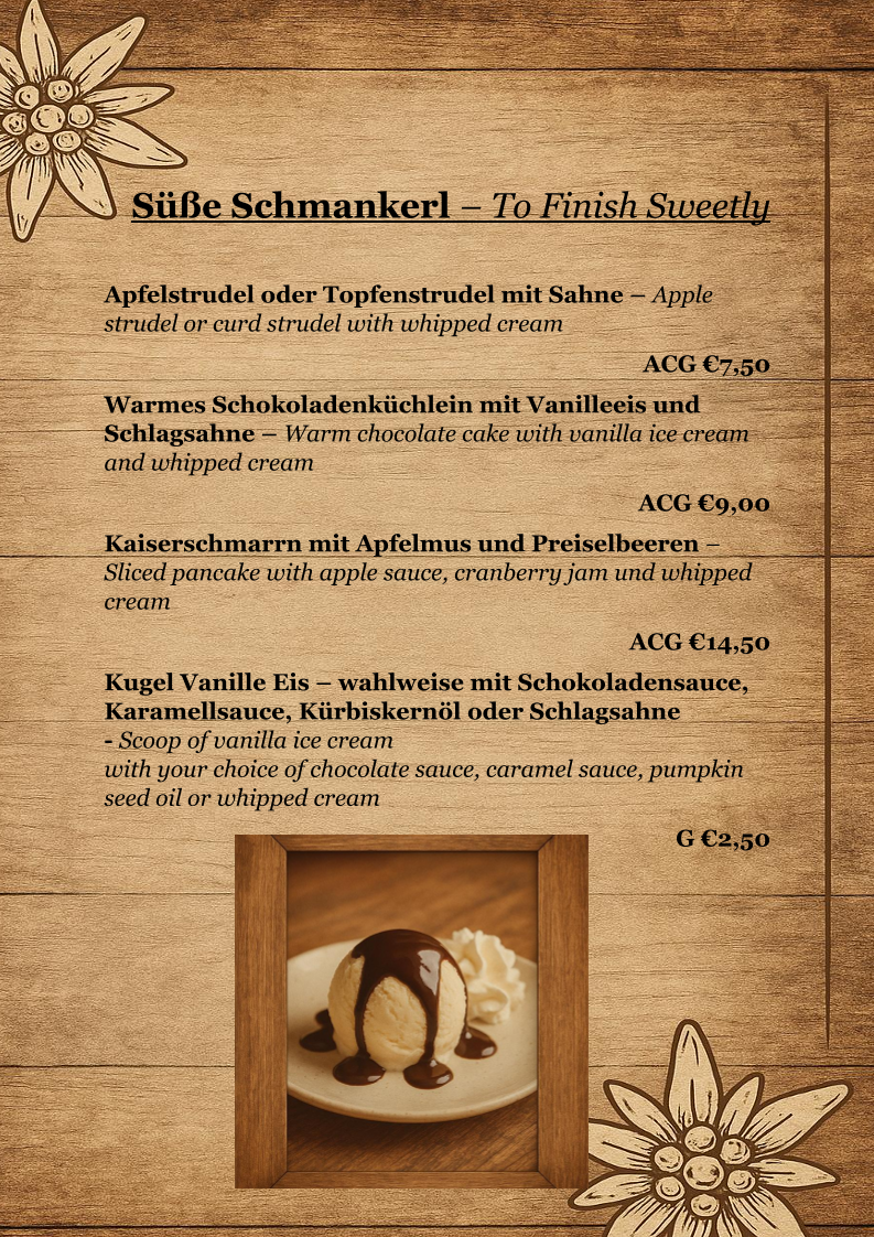 Speisekarte photo 4