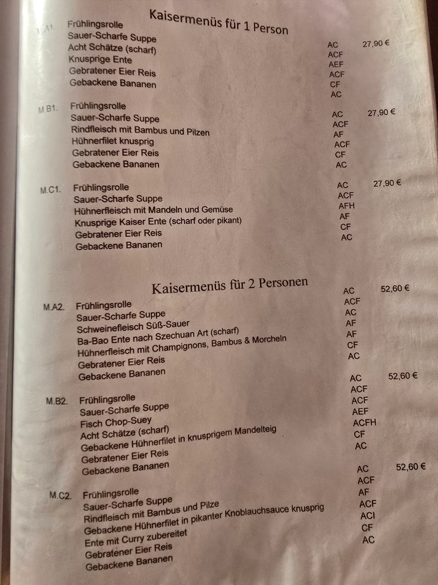 Speisekarte photo 3