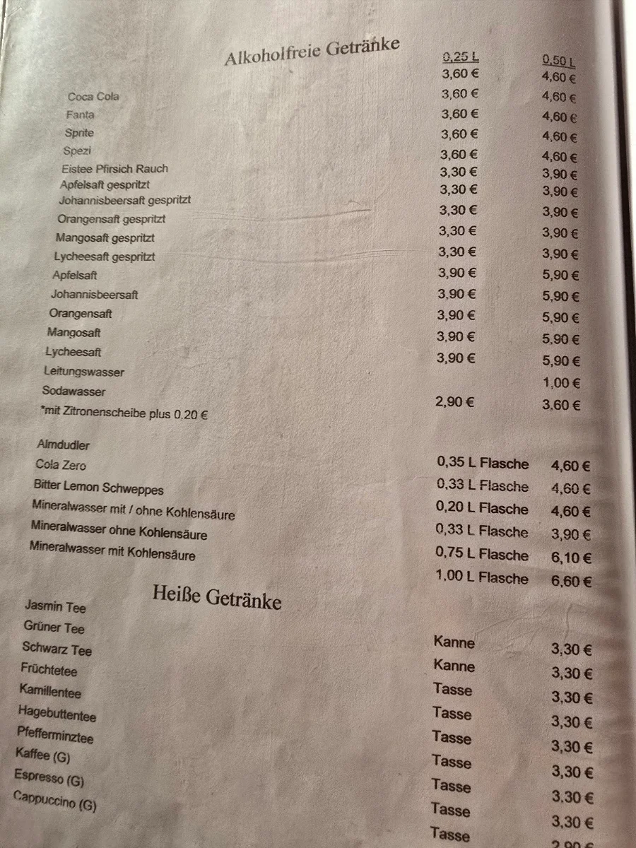 Speisekarte photo 5