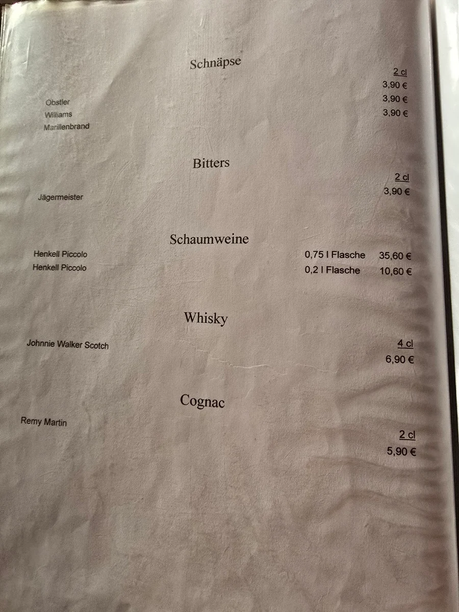 Speisekarte photo 7