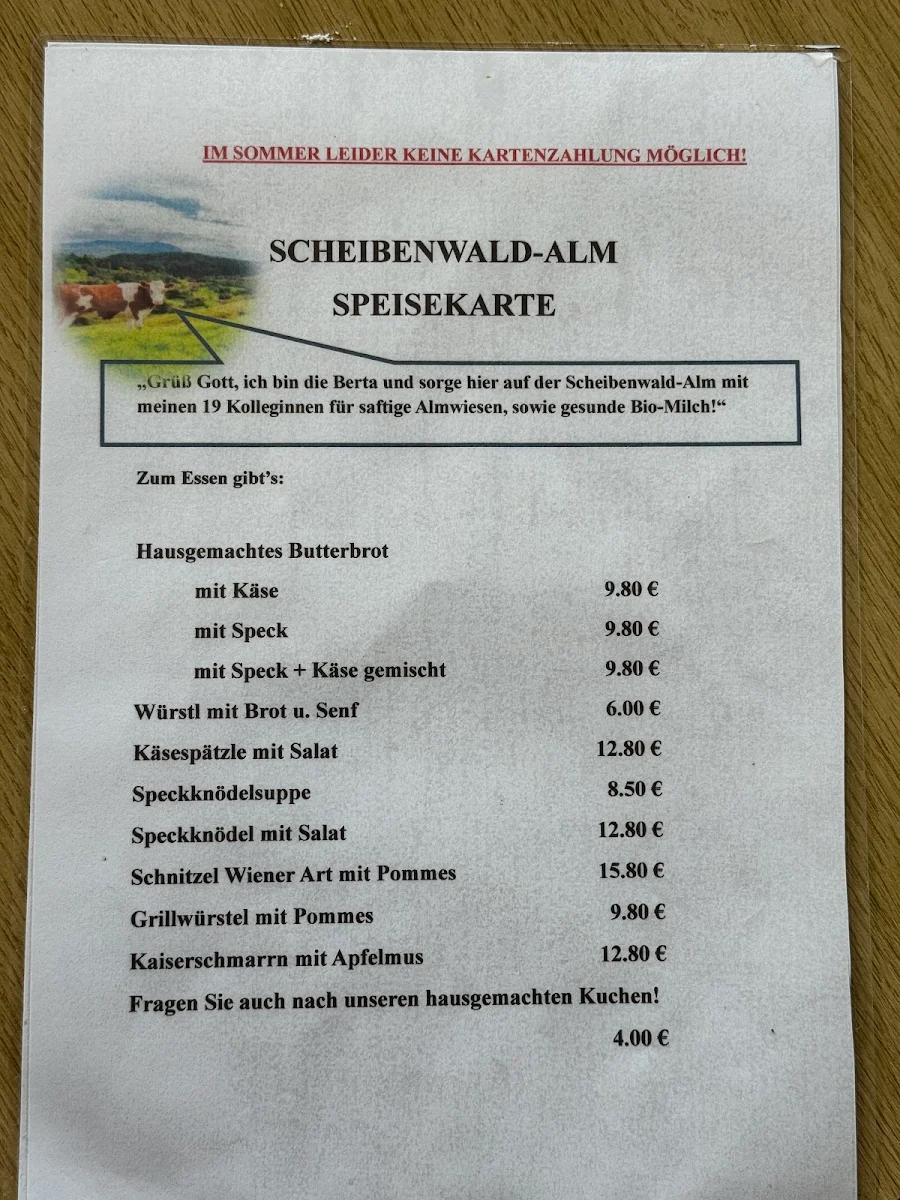 Speisekarte photo 1