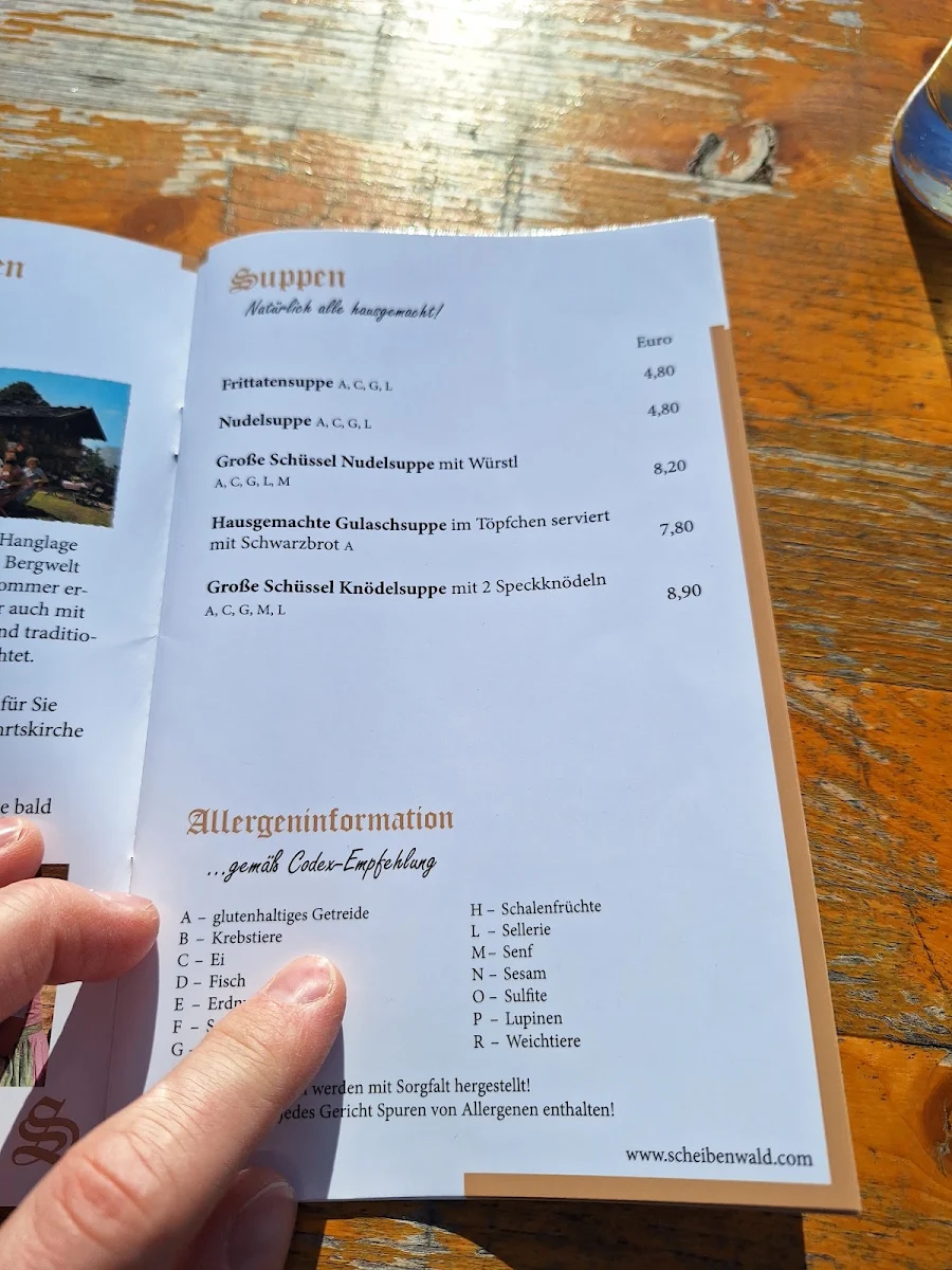 Speisekarte photo 3