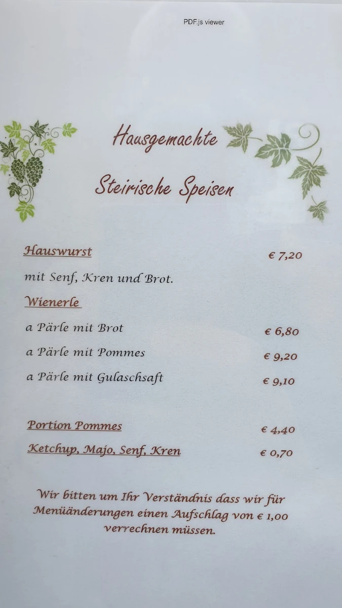 Speisekarte photo 4