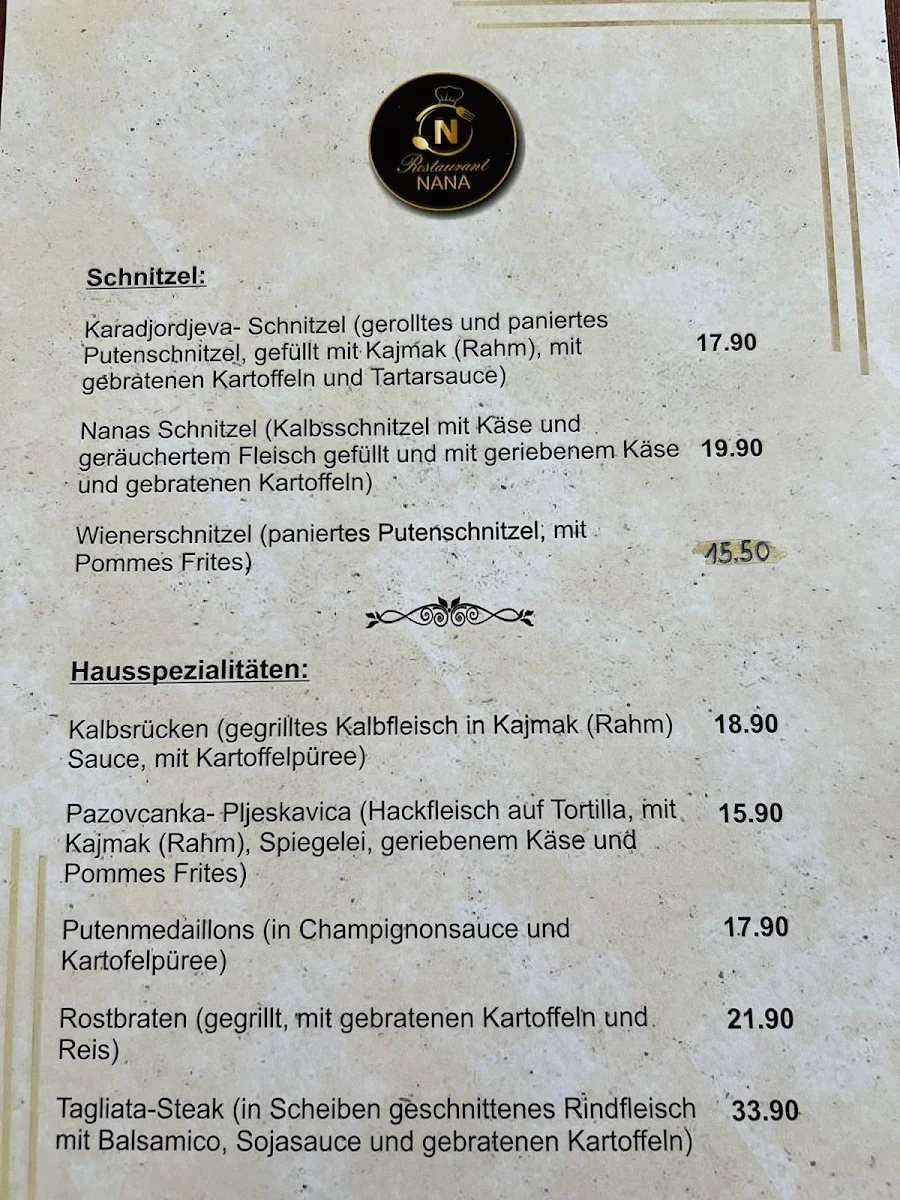 Speisekarte photo 5