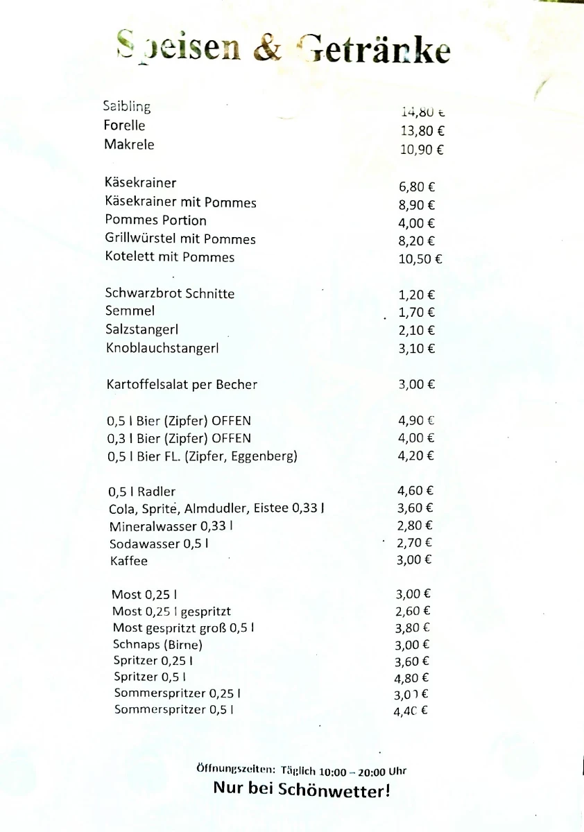 Speisekarte photo 1