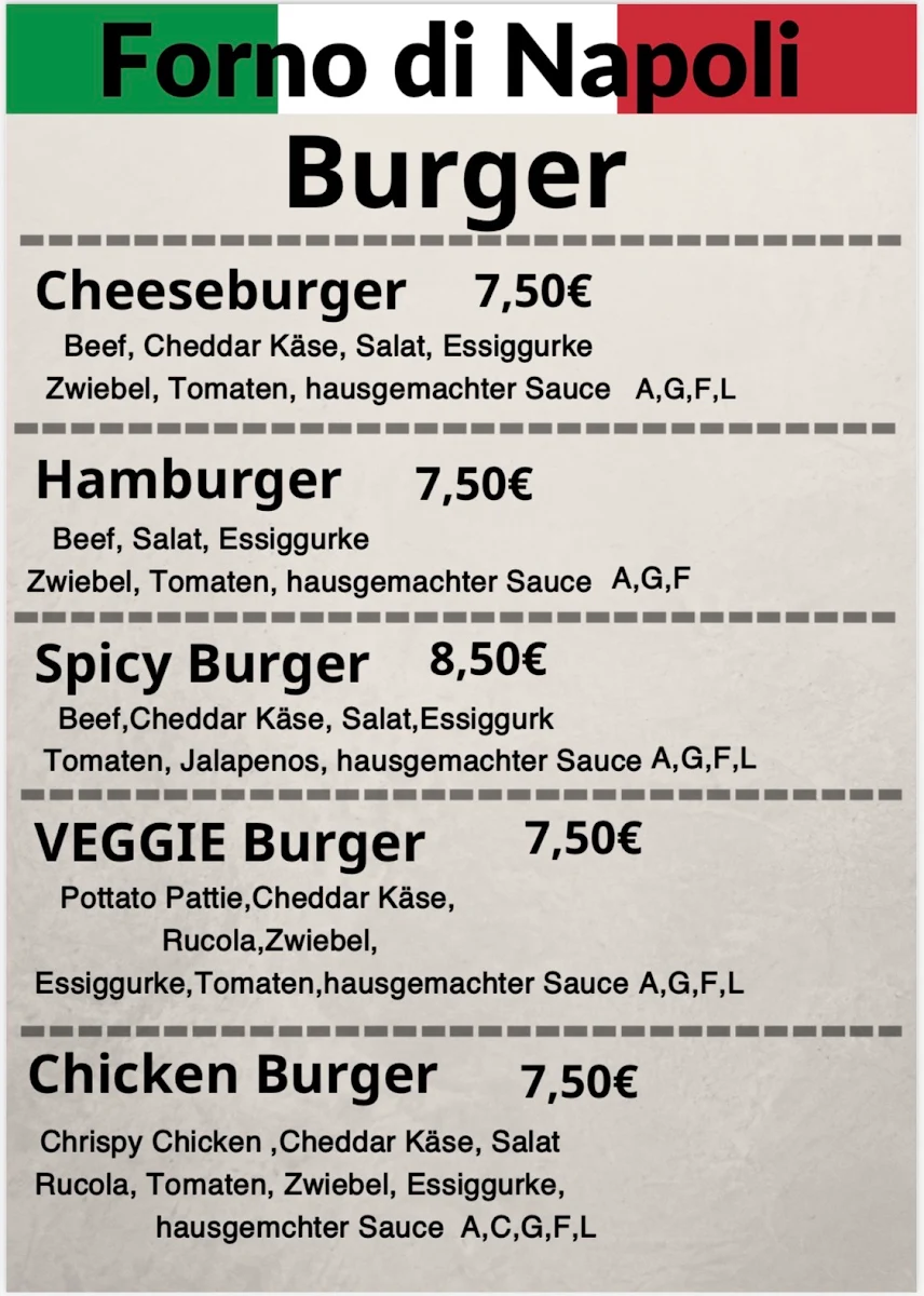 Speisekarte photo 2