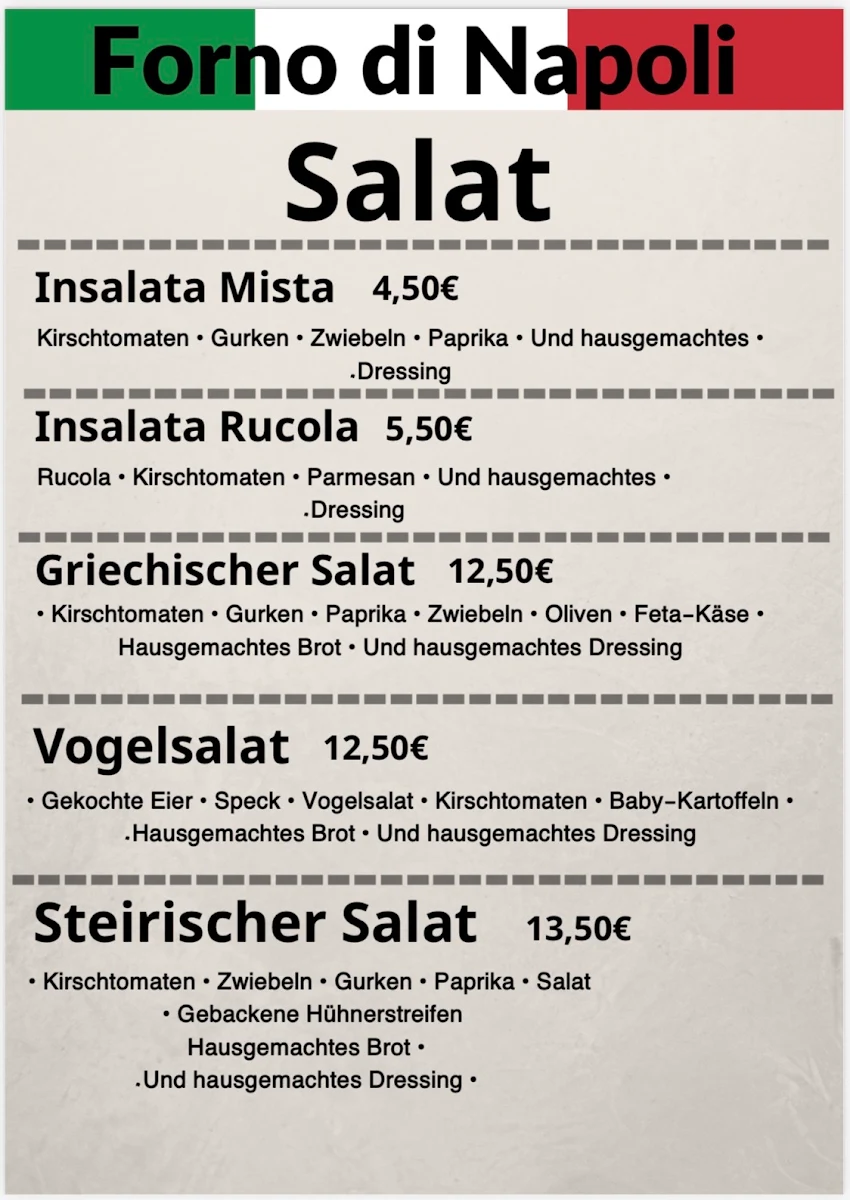 Speisekarte photo 5