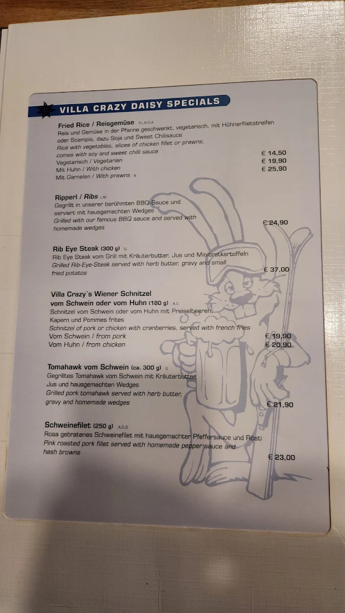 Speisekarte photo 2