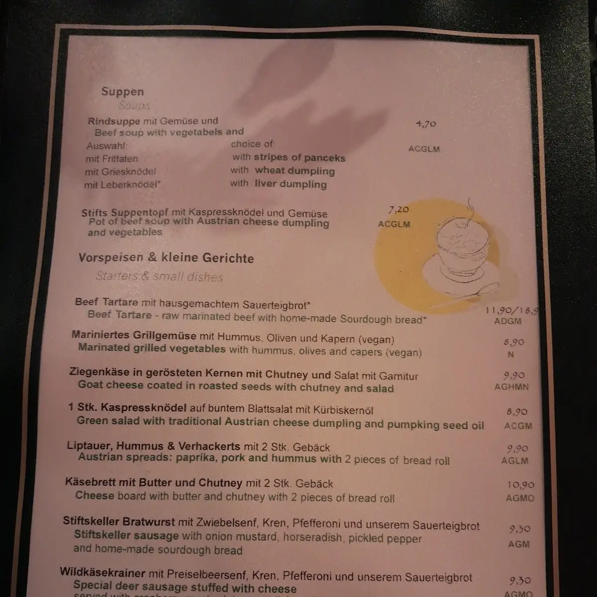 Speisekarte photo 10