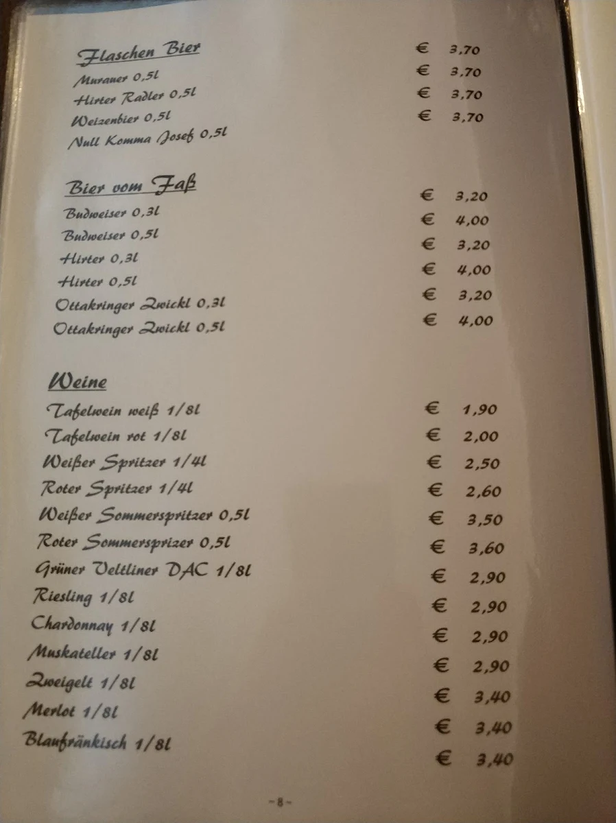 Speisekarte photo 3