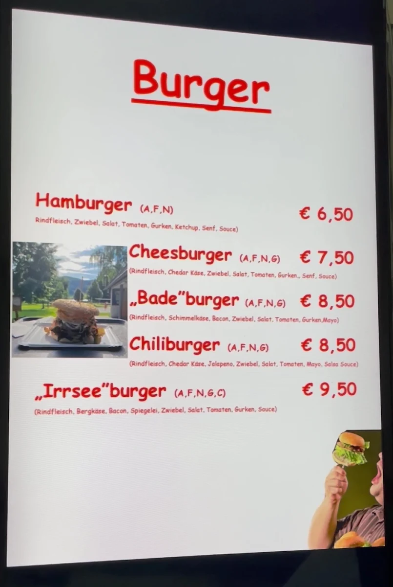 Speisekarte photo 1