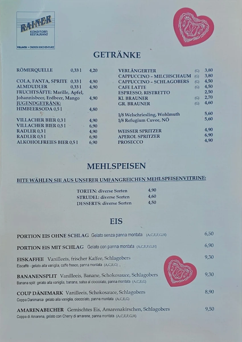 Speisekarte photo 1