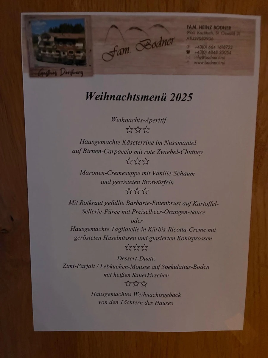 Speisekarte photo 1