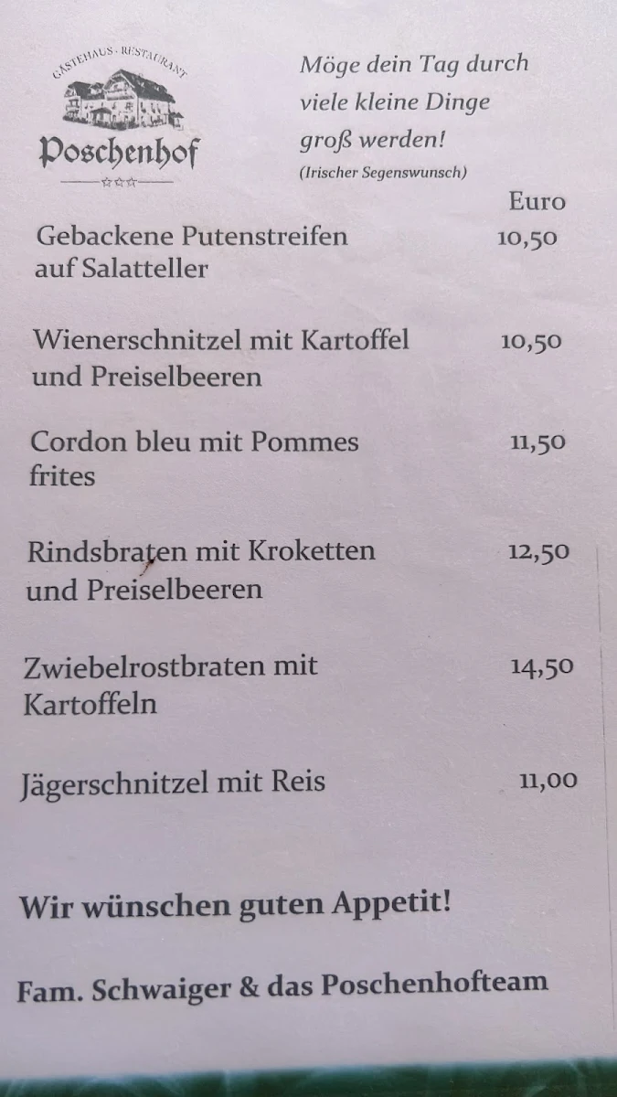 Speisekarte photo 2