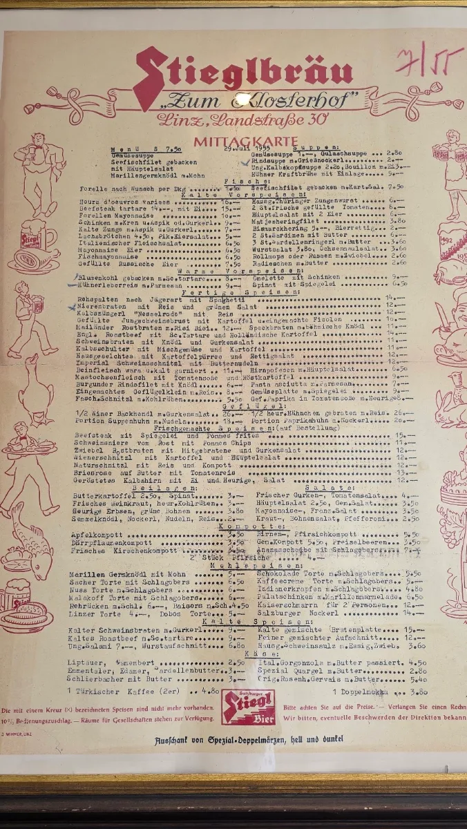 Speisekarte photo 1