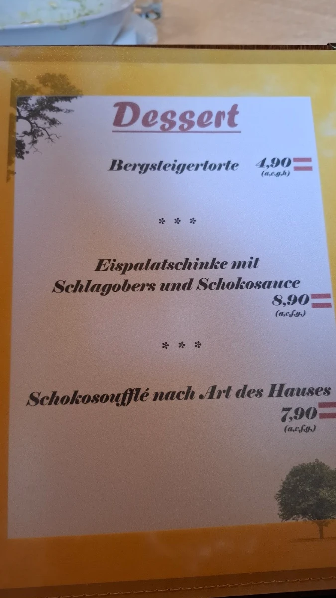 Speisekarte photo 2