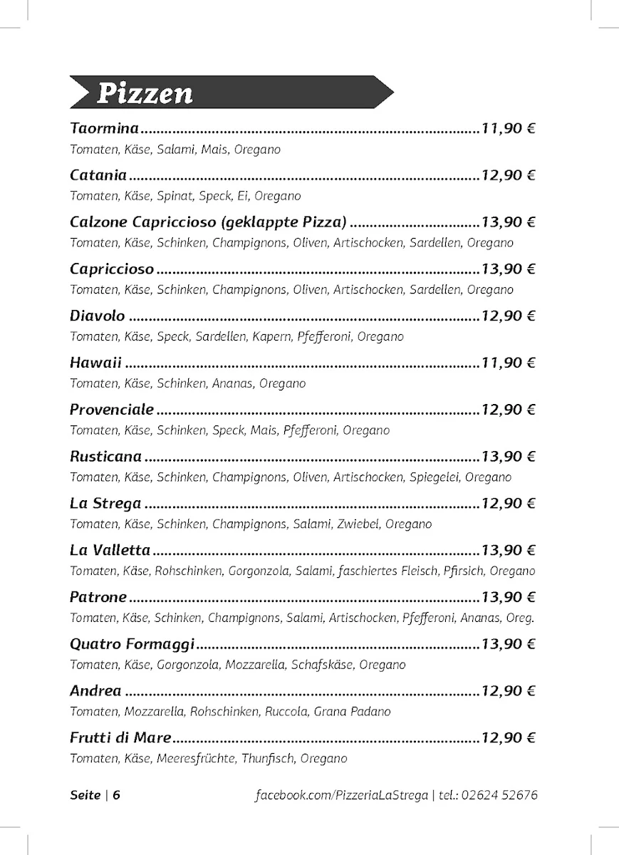 Speisekarte photo 2