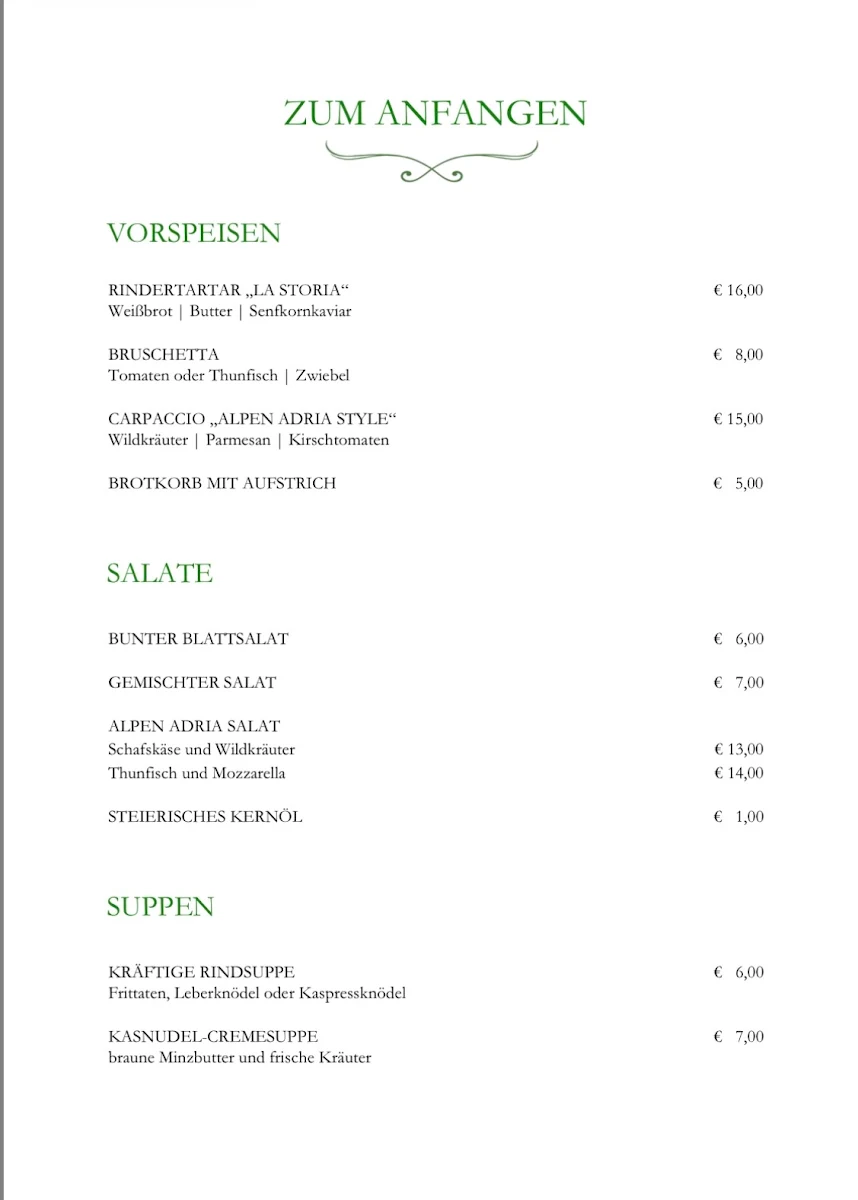 Speisekarte photo 4