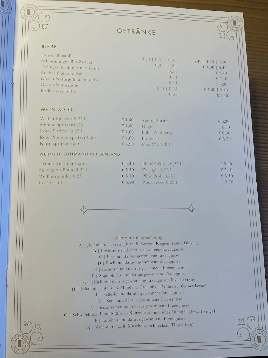 Speisekarte photo 4
