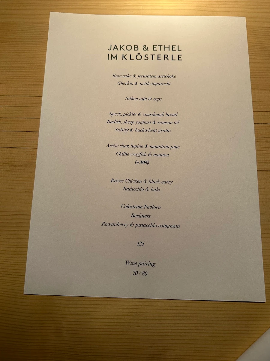 Speisekarte photo 1