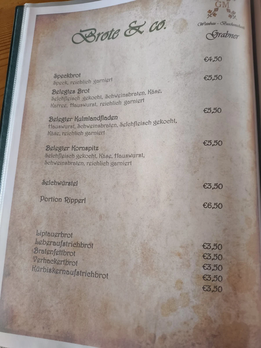 Speisekarte photo 2