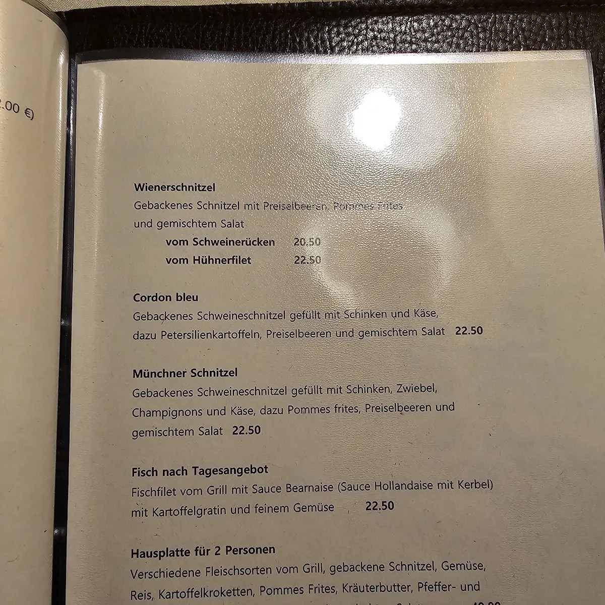 Speisekarte photo 4