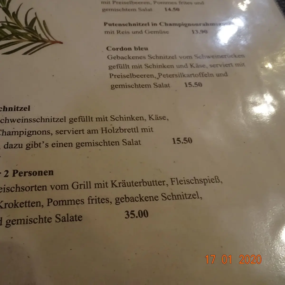 Speisekarte photo 9