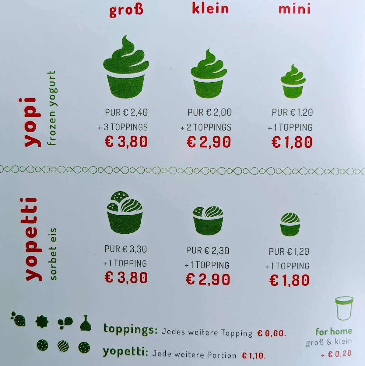 Speisekarte photo 1