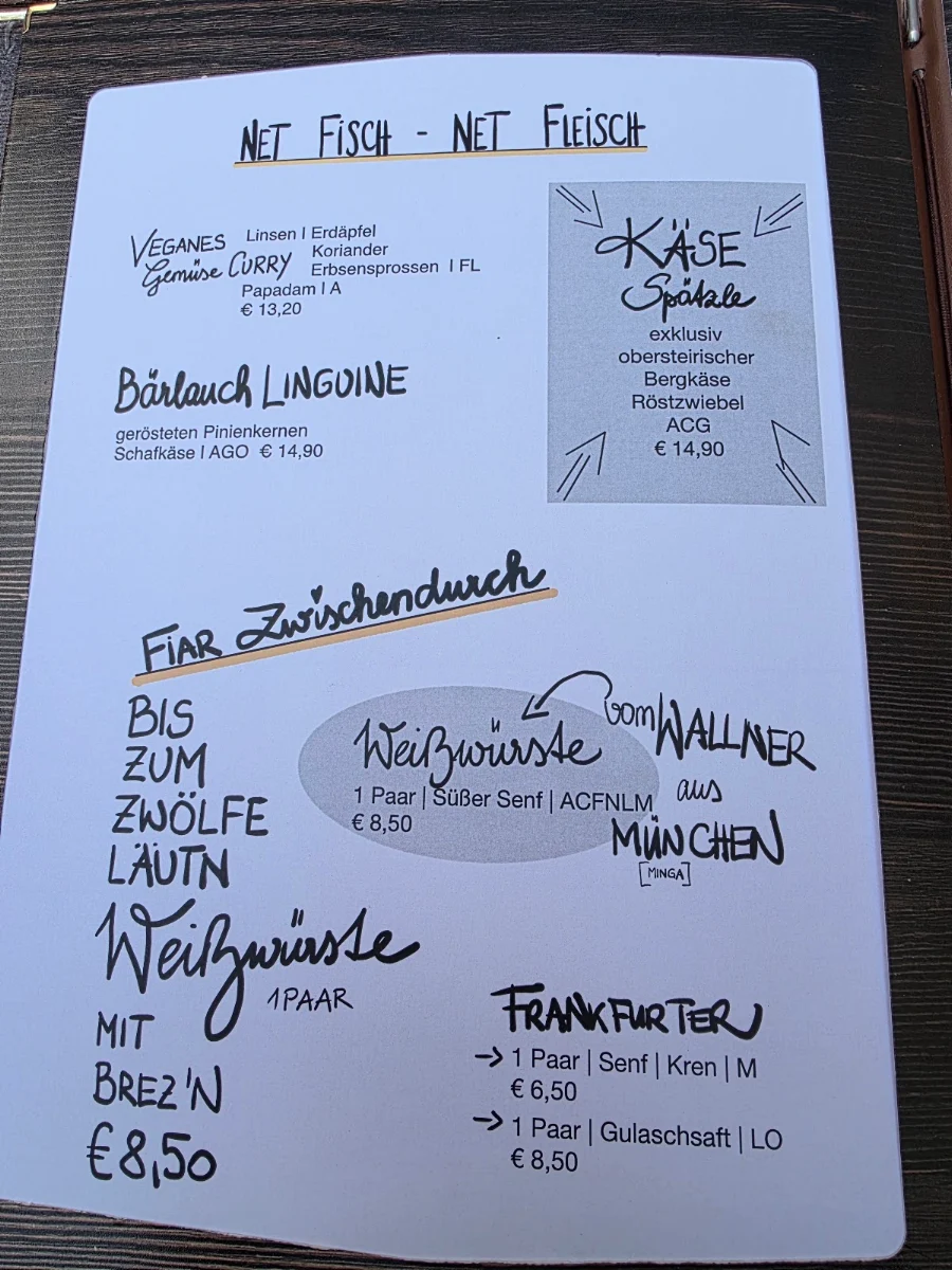 Speisekarte photo 9