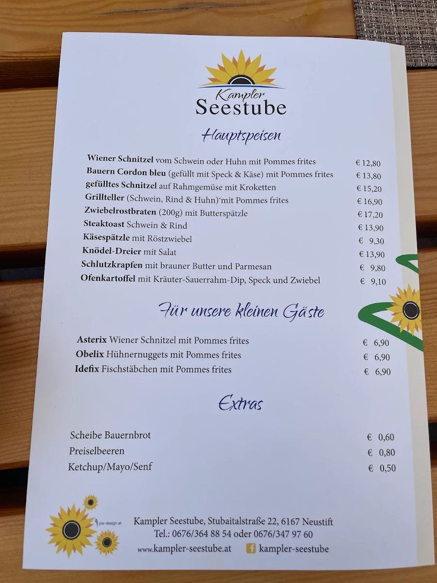 Speisekarte photo 4
