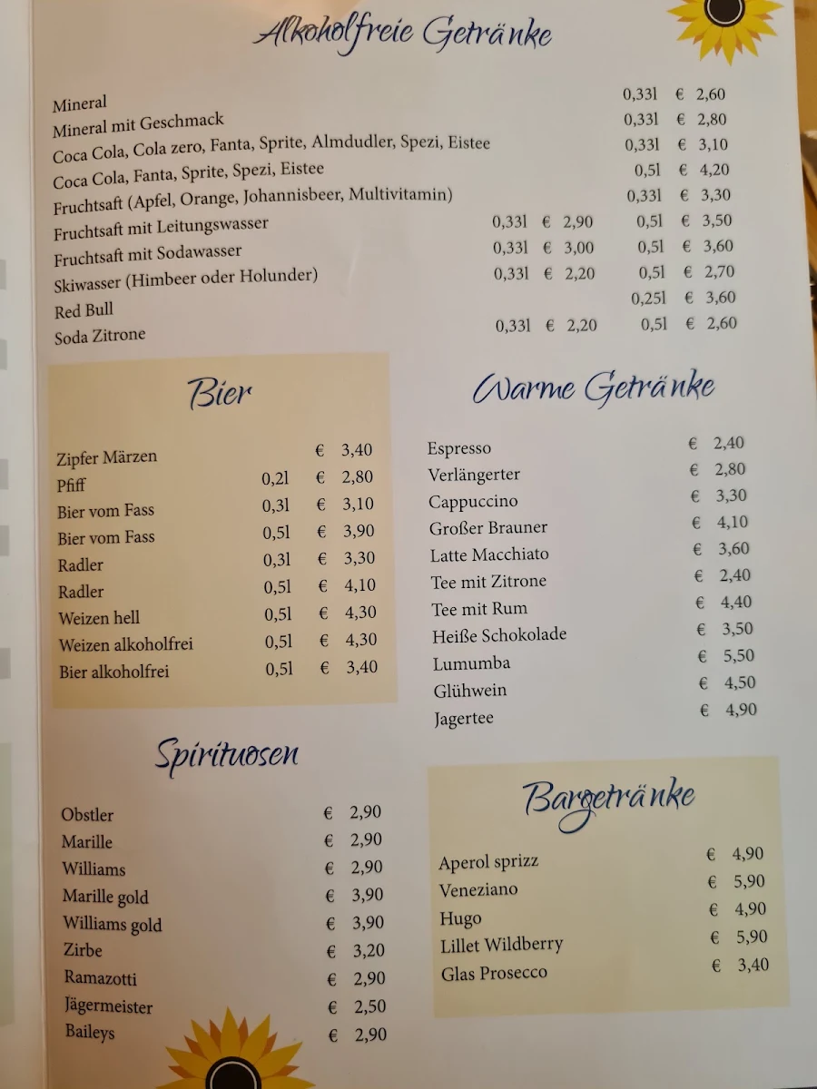 Speisekarte photo 6
