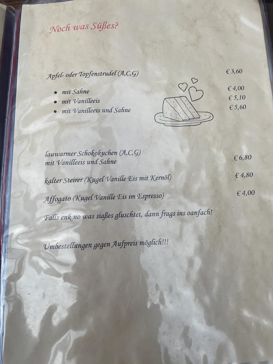 Speisekarte photo 9