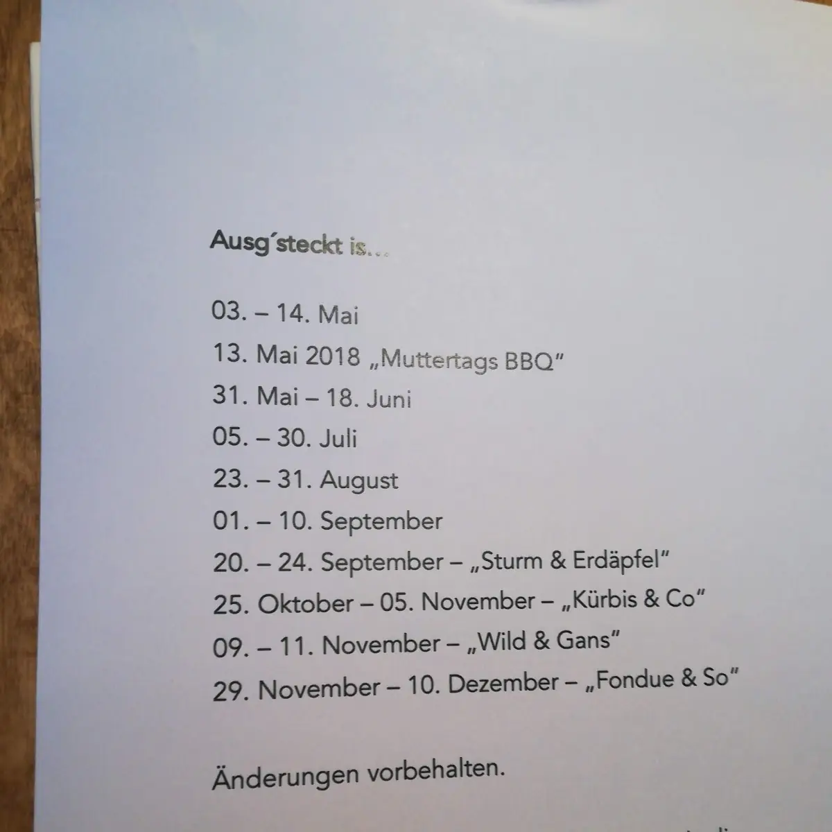 Speisekarte photo 10