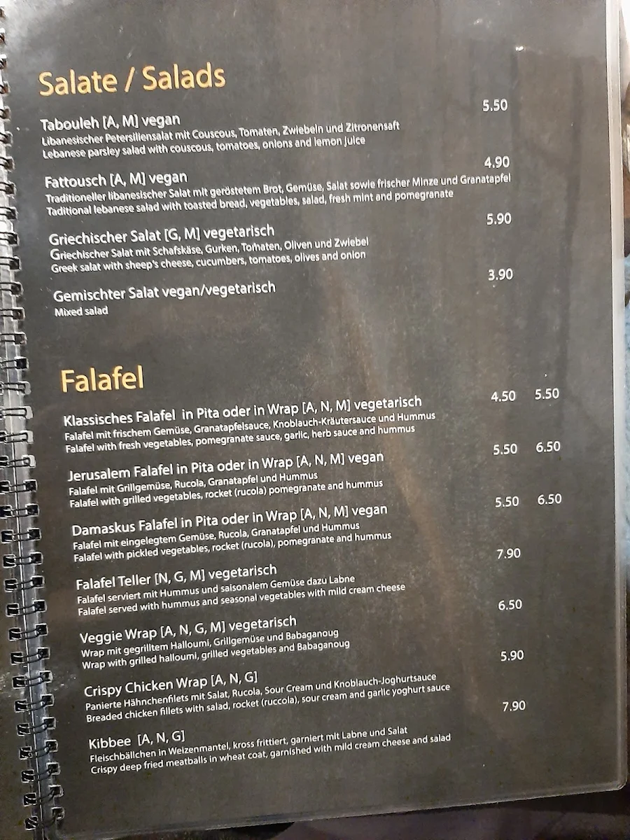 Speisekarte photo 5