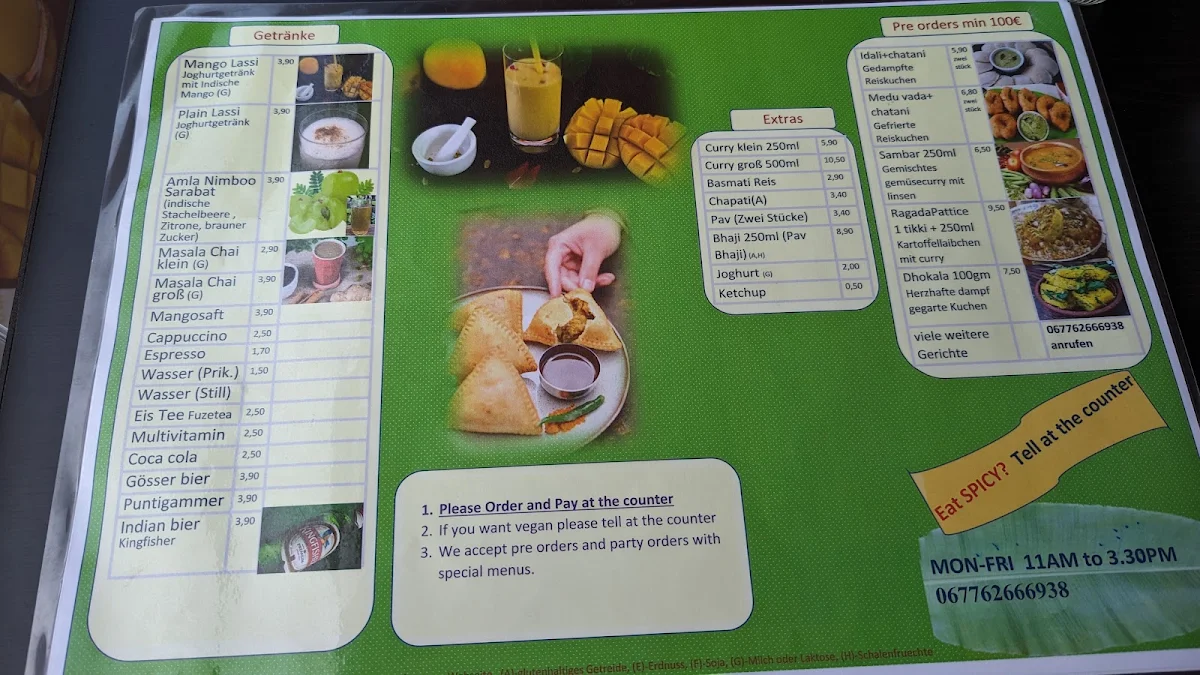 Speisekarte photo 3