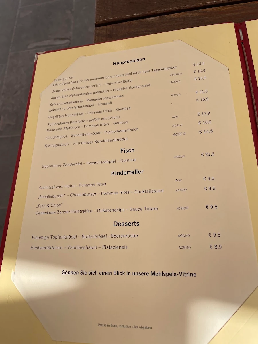 Speisekarte photo 3