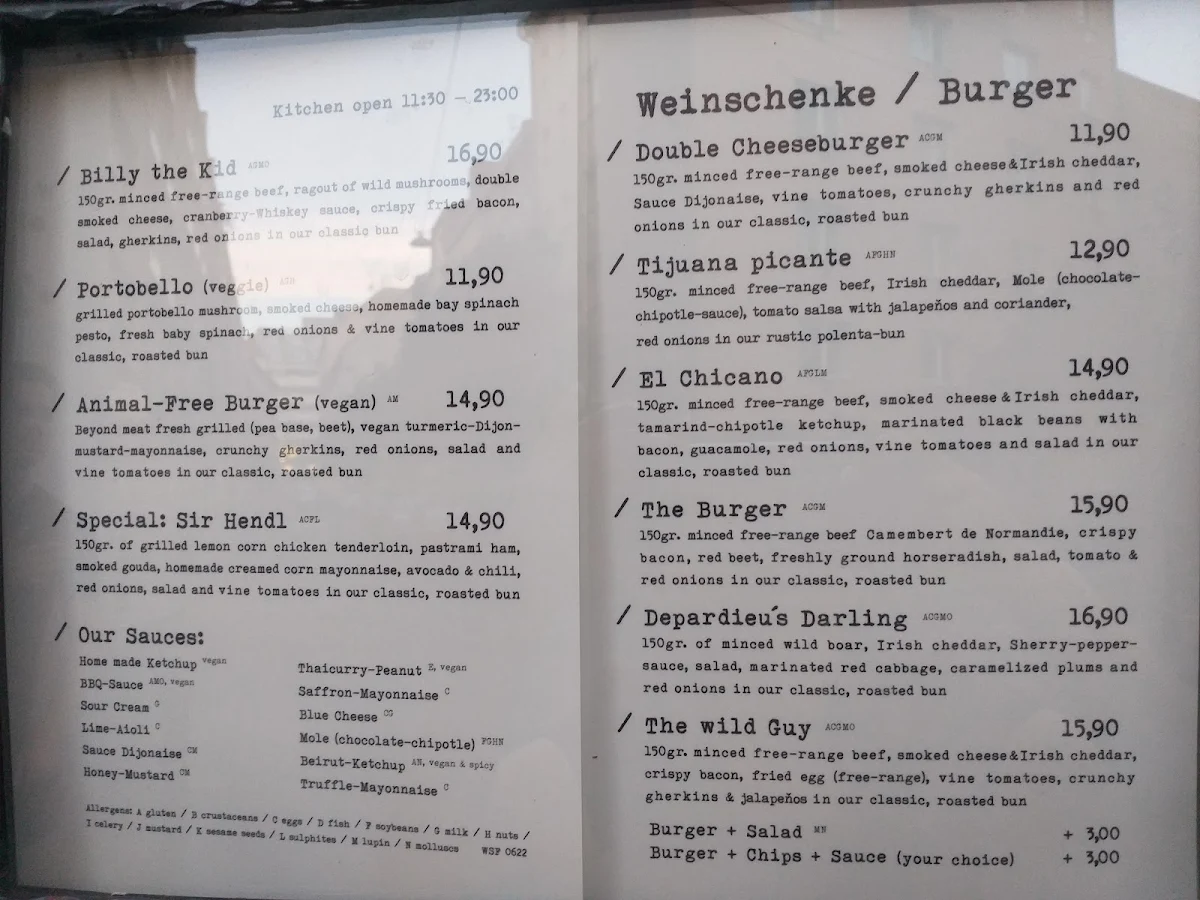 Speisekarte photo 2