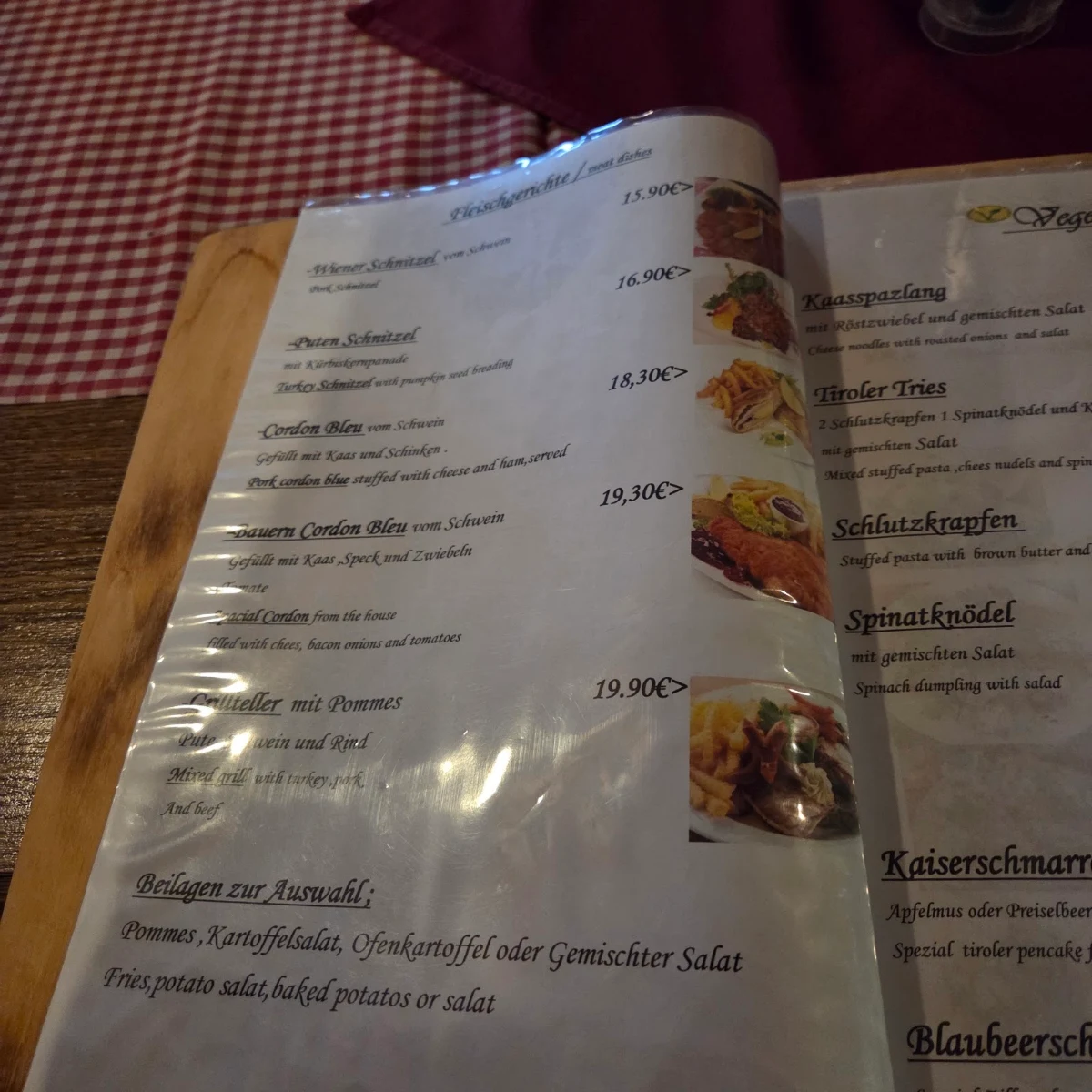 Speisekarte photo 3