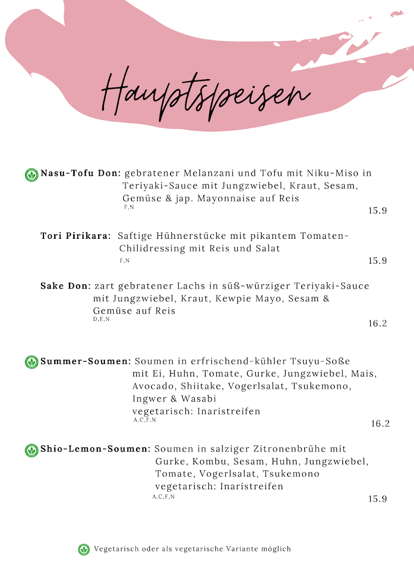 Speisekarte photo 2