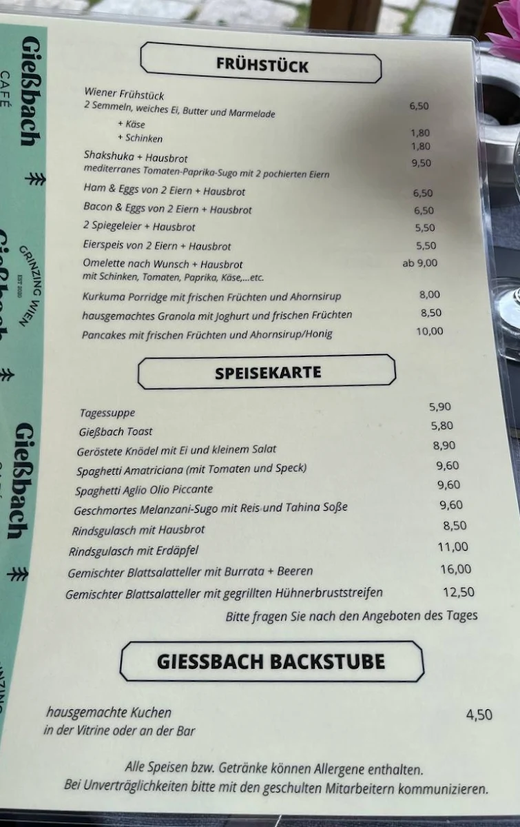 Speisekarte photo 8