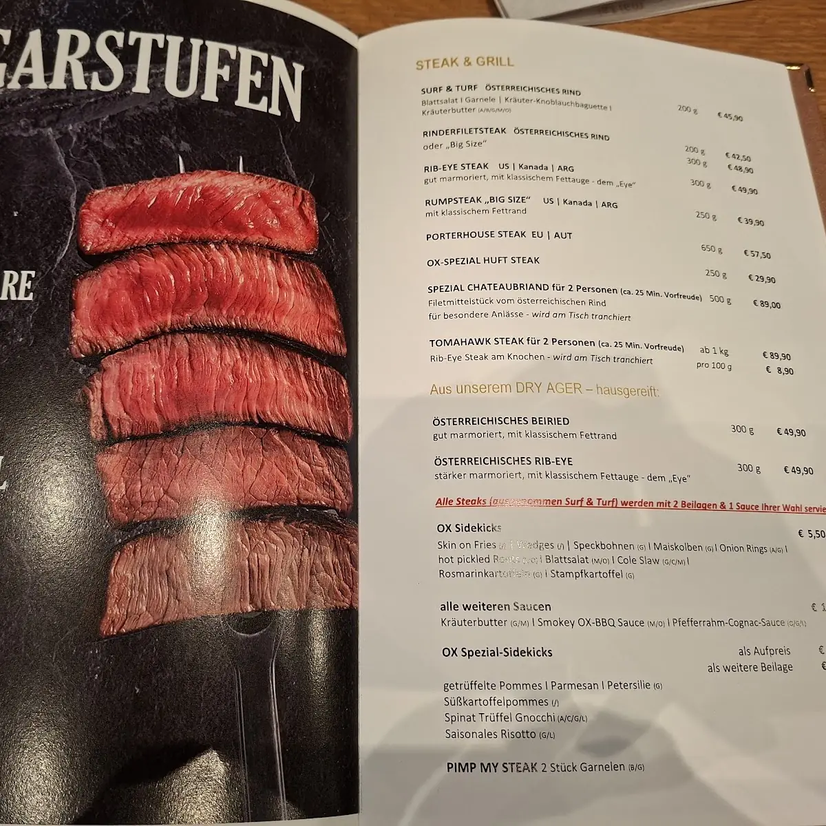 Speisekarte photo 3